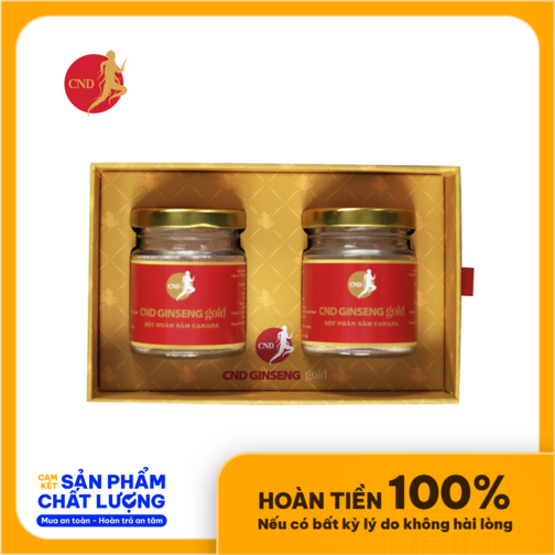 Set 2 CND Ginseng Gold Bột Nhân Sâm Canada tăng cường thể trạng, tăng hệ miễn dịch, tăng sức đề kháng. Hết
